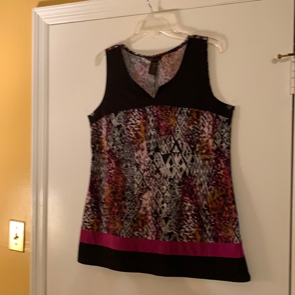 Multi color top